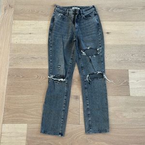 Pacsun Black Ripped Jeans